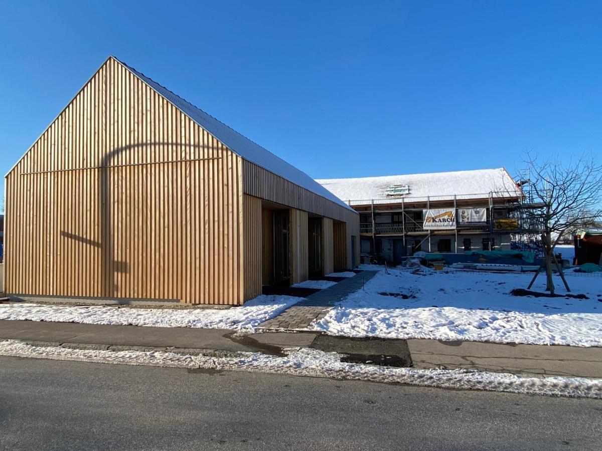 Ferienwohnung Zachhof Niederleierndorf Langquaid Exterior foto